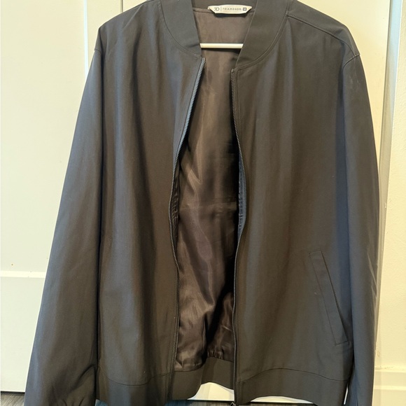 7 Diamonds Black Bomber Jacket - Picture 1 of 5